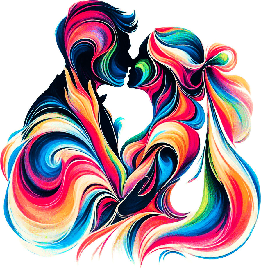kiss_colored mask