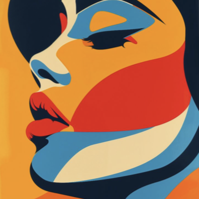 paintingwoman_colored mask